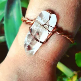 Polished Quartz Cuff