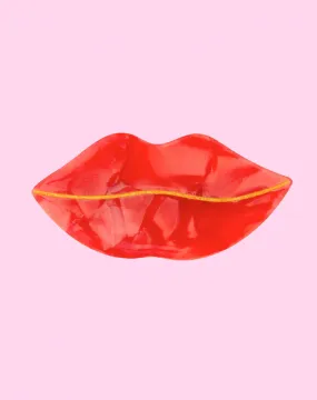 RED LIPS HAIR CLIP