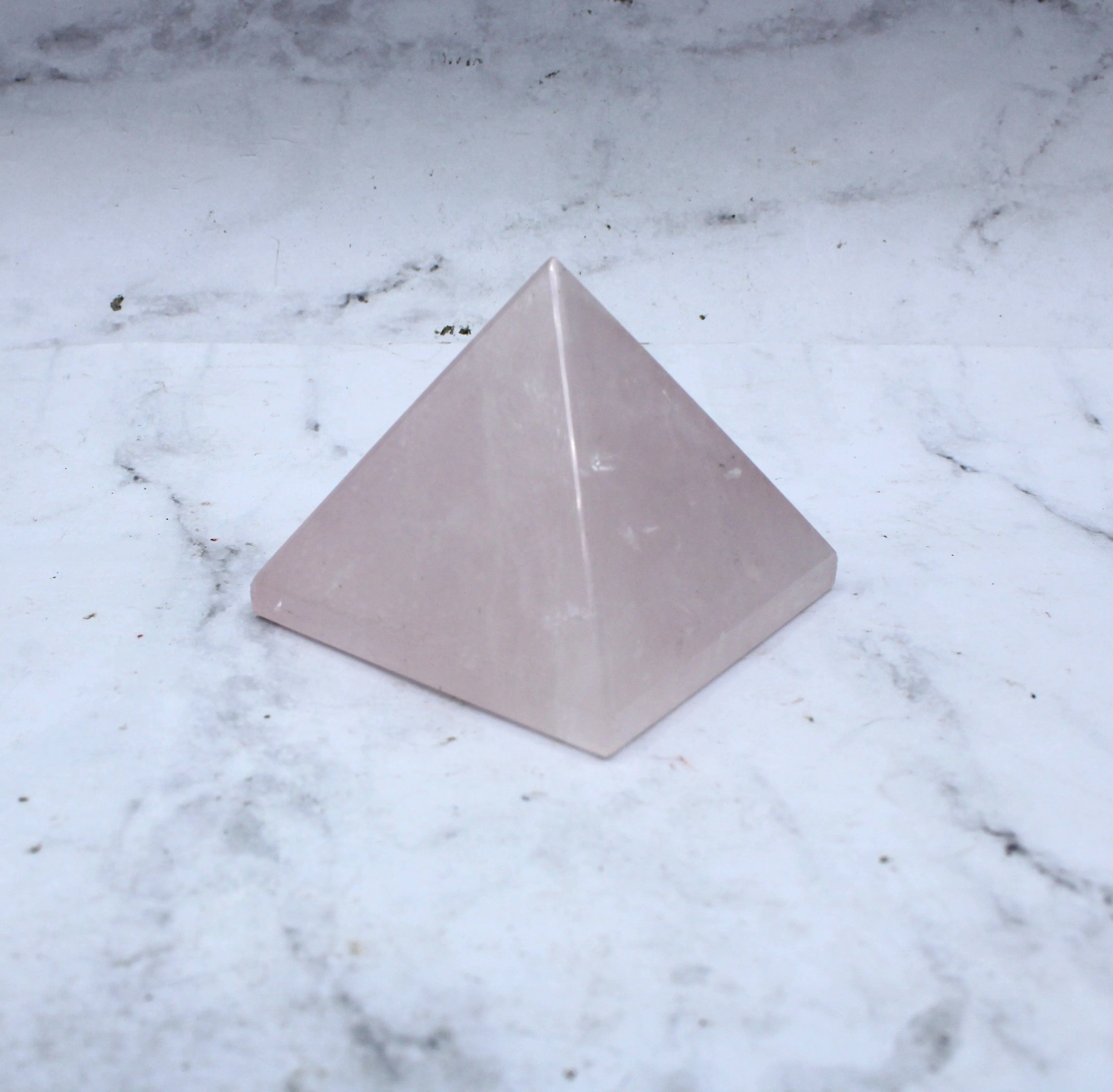 Rose Quartz Pyramid