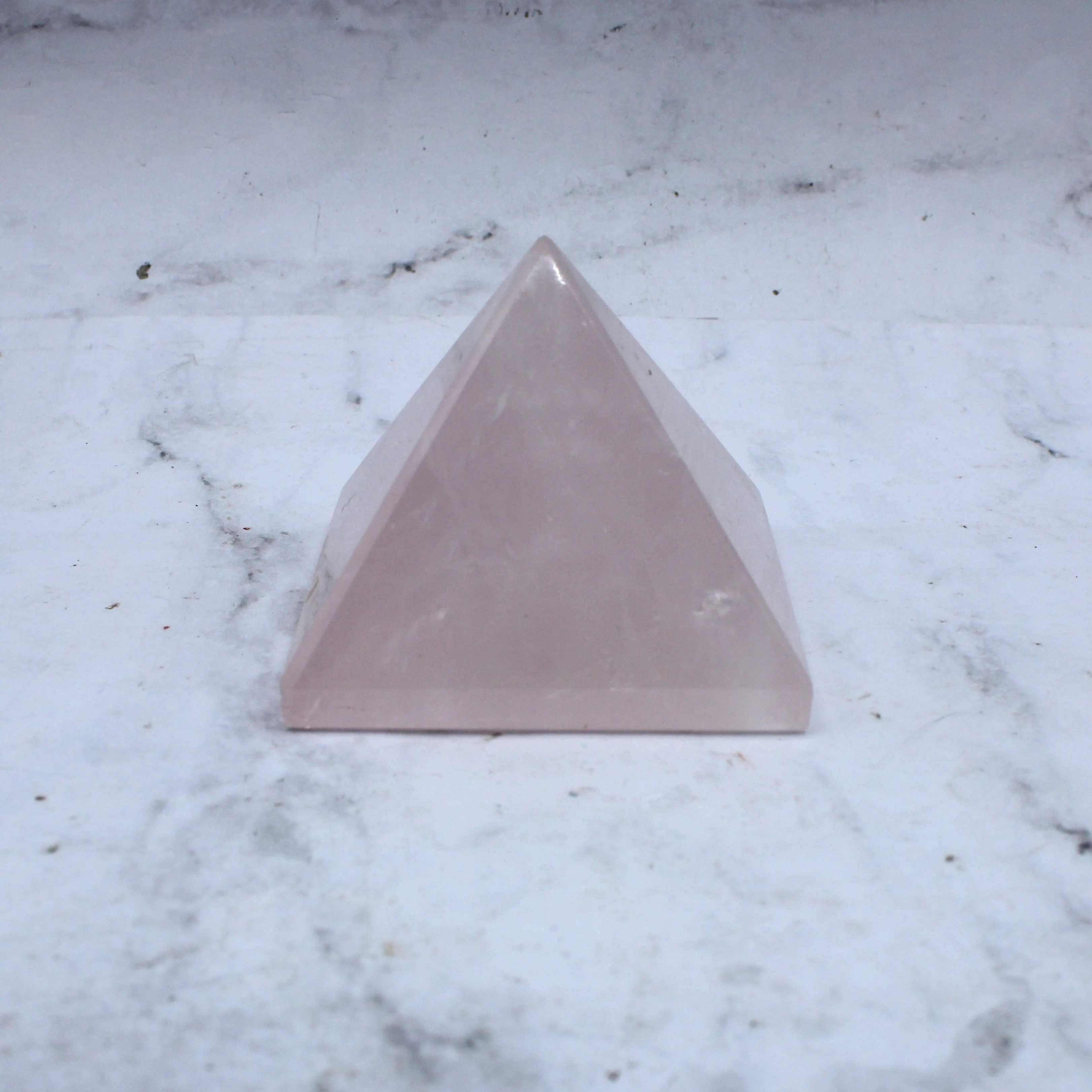 Rose Quartz Pyramid