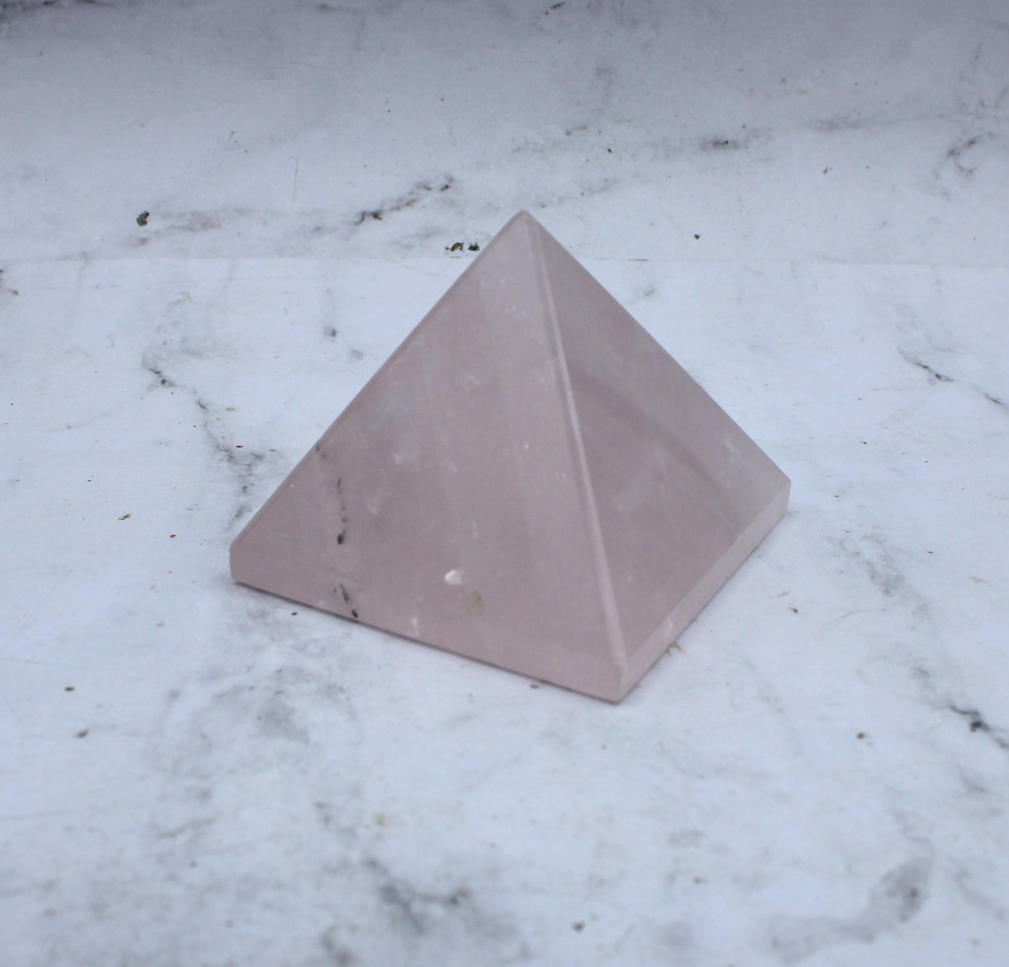 Rose Quartz Pyramid