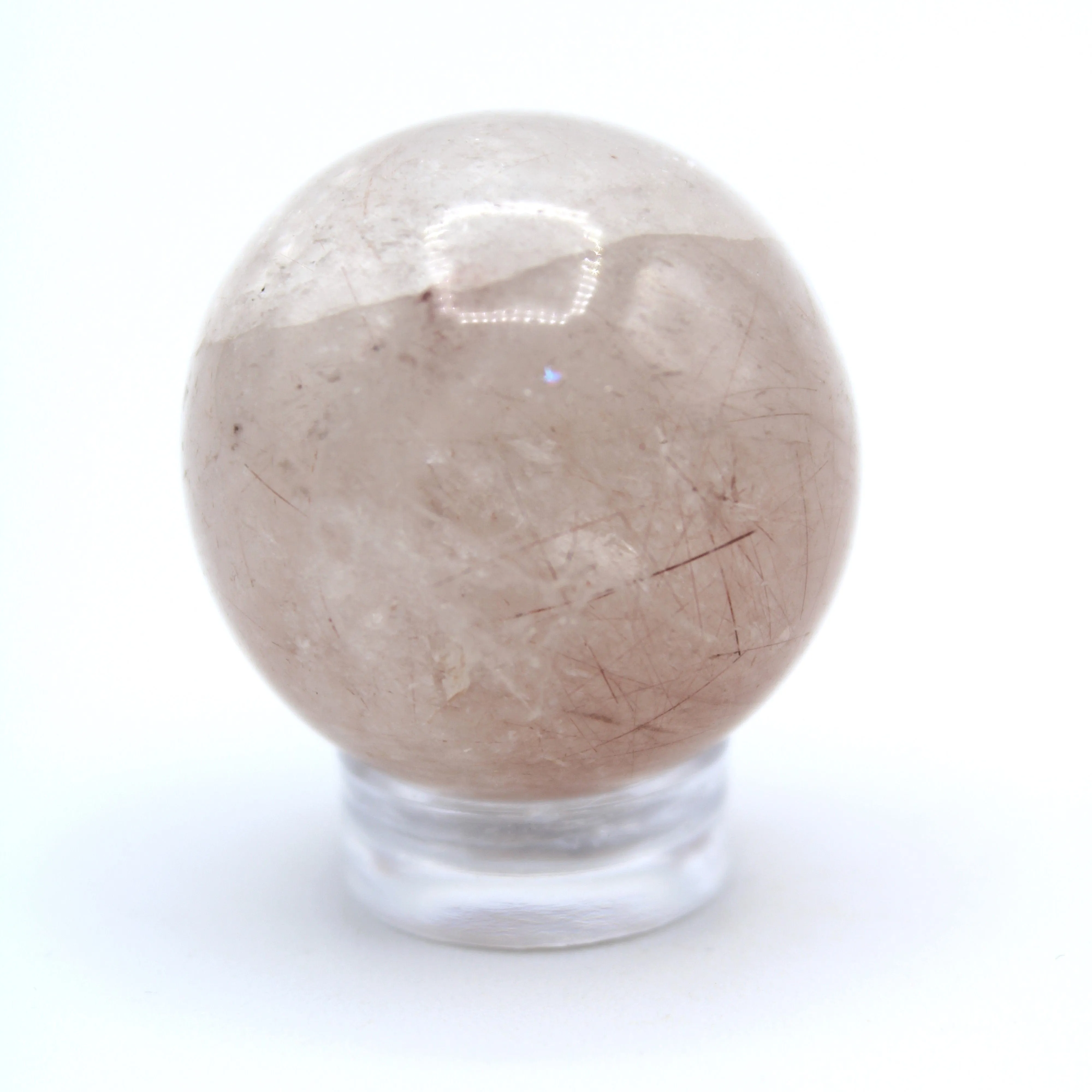 Rutilated Quartz Sphere