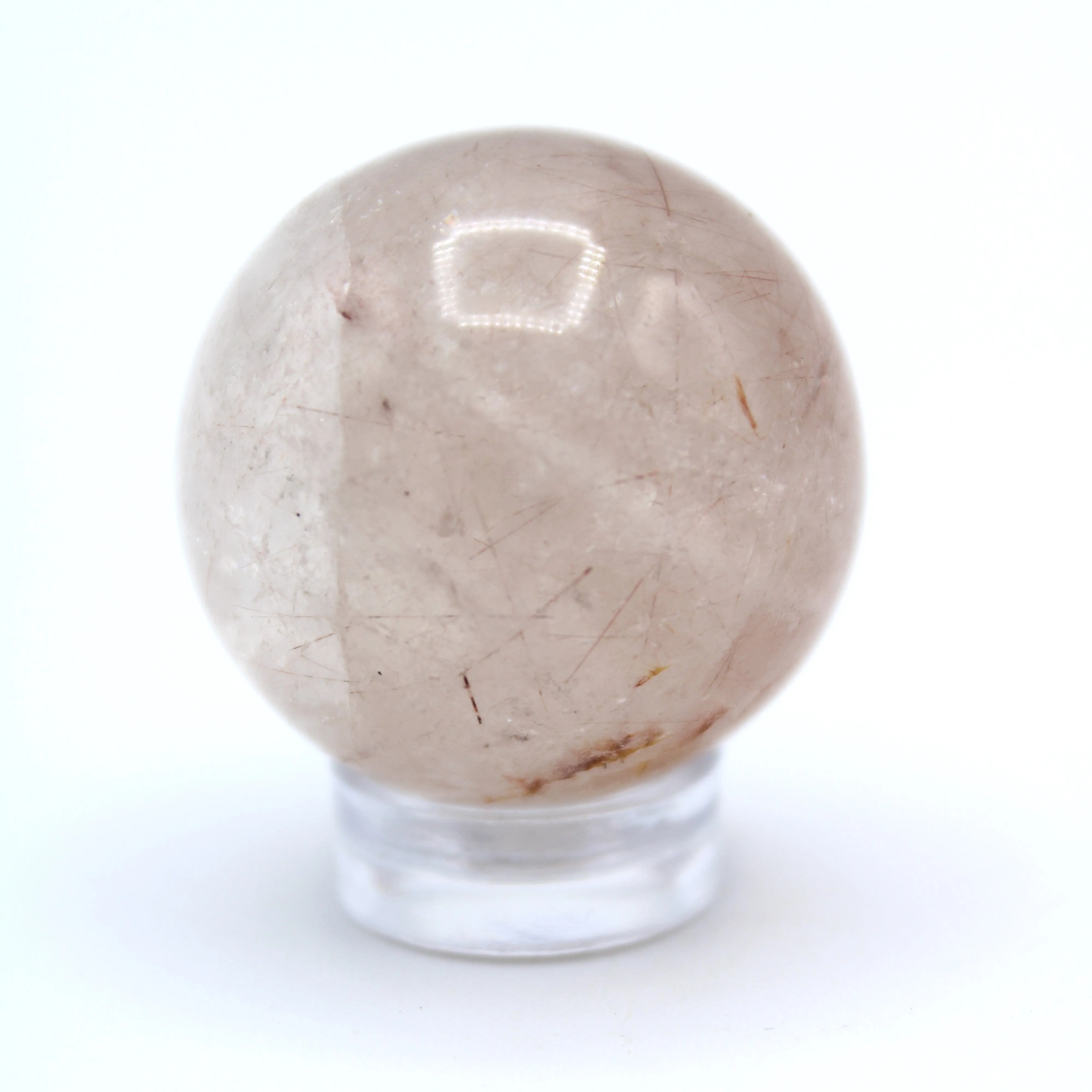 Rutilated Quartz Sphere