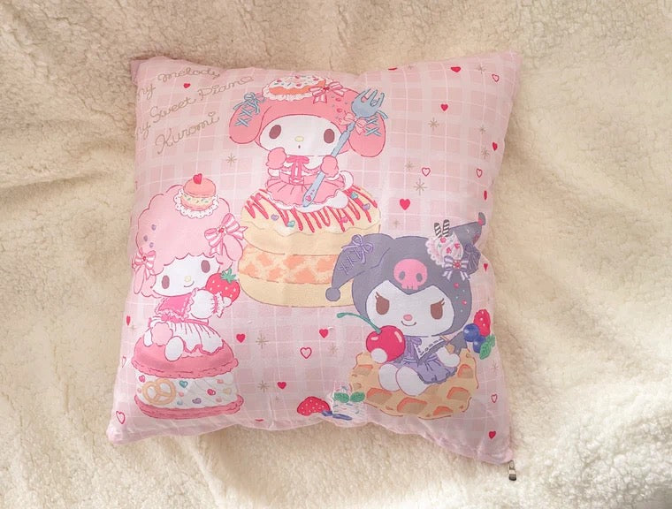 Sanrio core my melody kuromi piano bedding sets bed linen