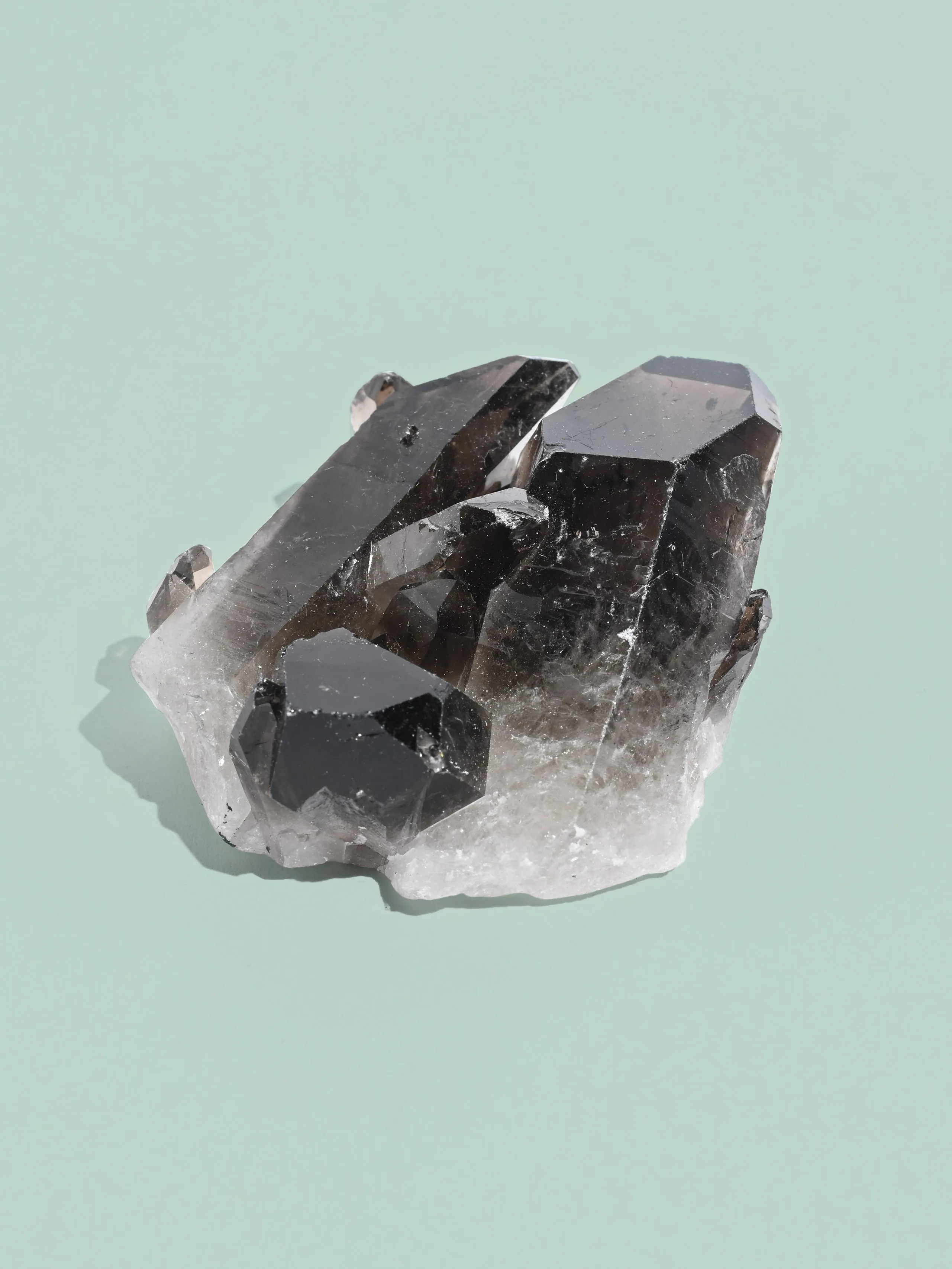 Smoky Quartz Cluster