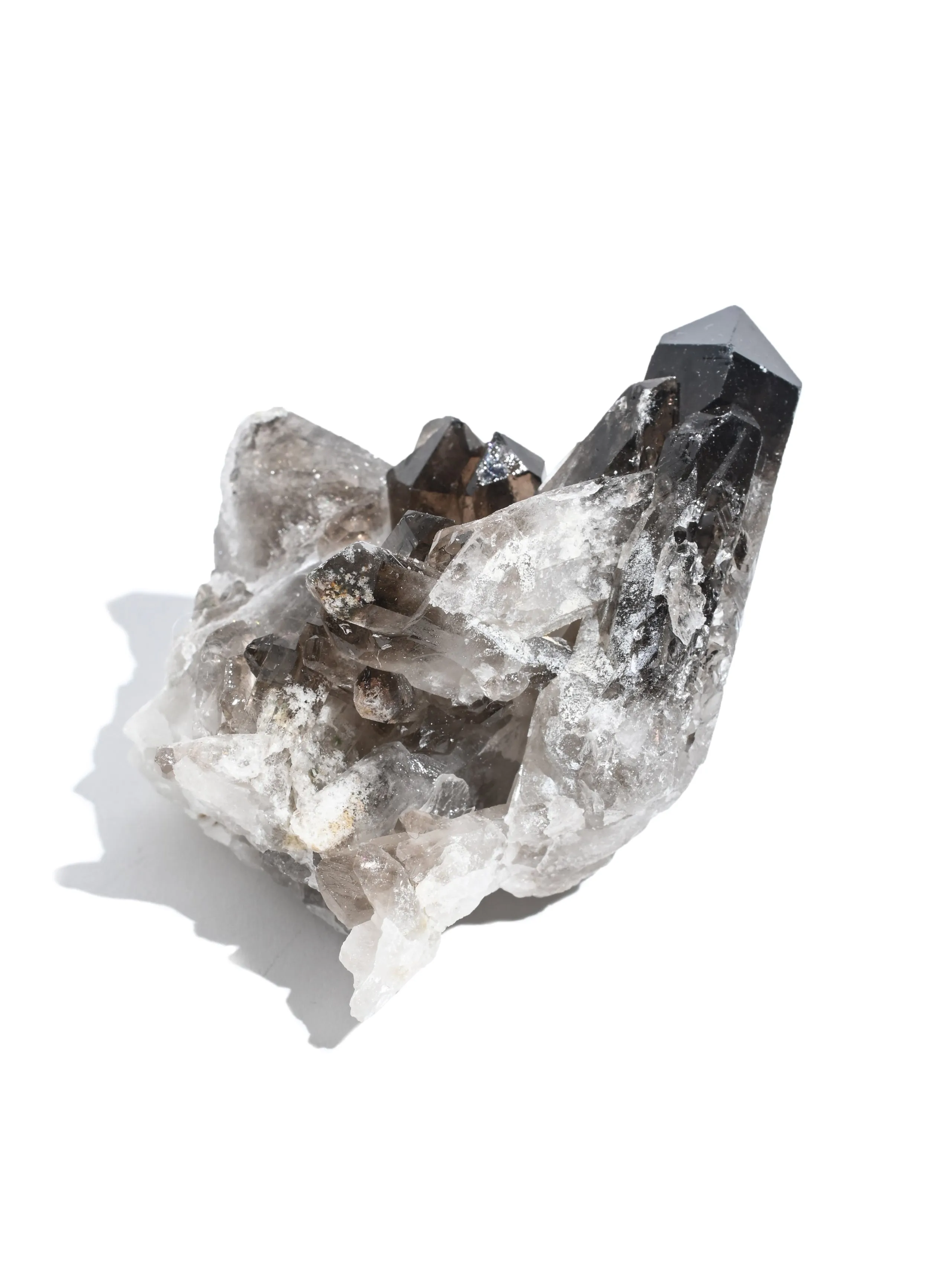 Smoky Quartz Cluster