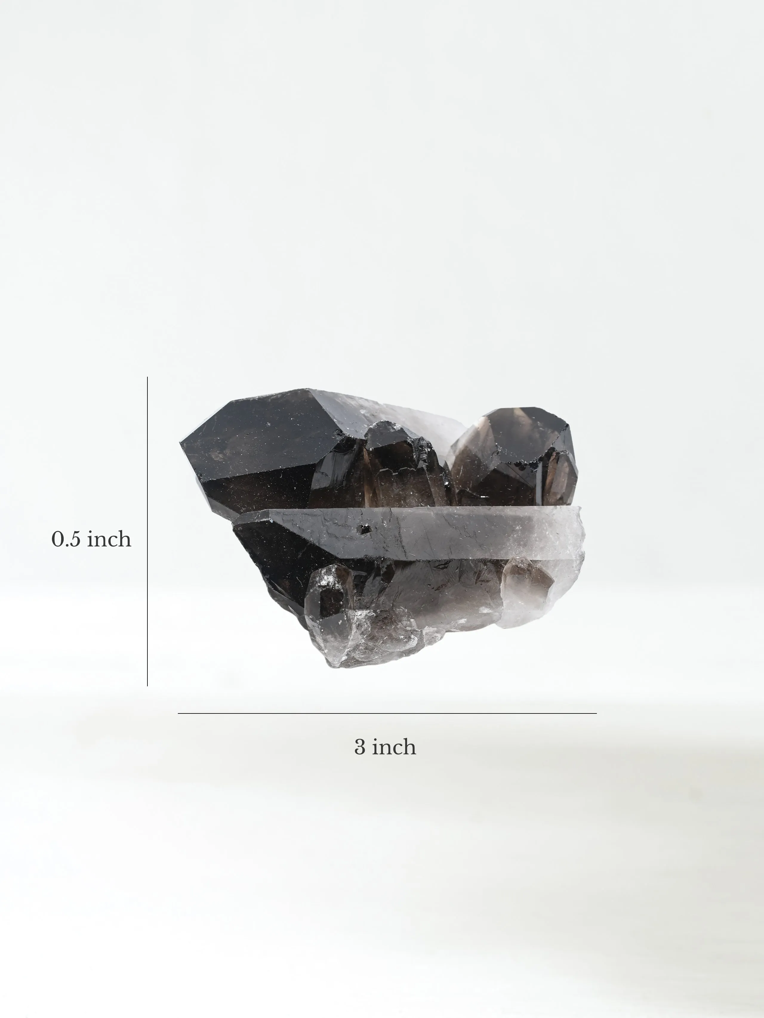 Smoky Quartz Cluster