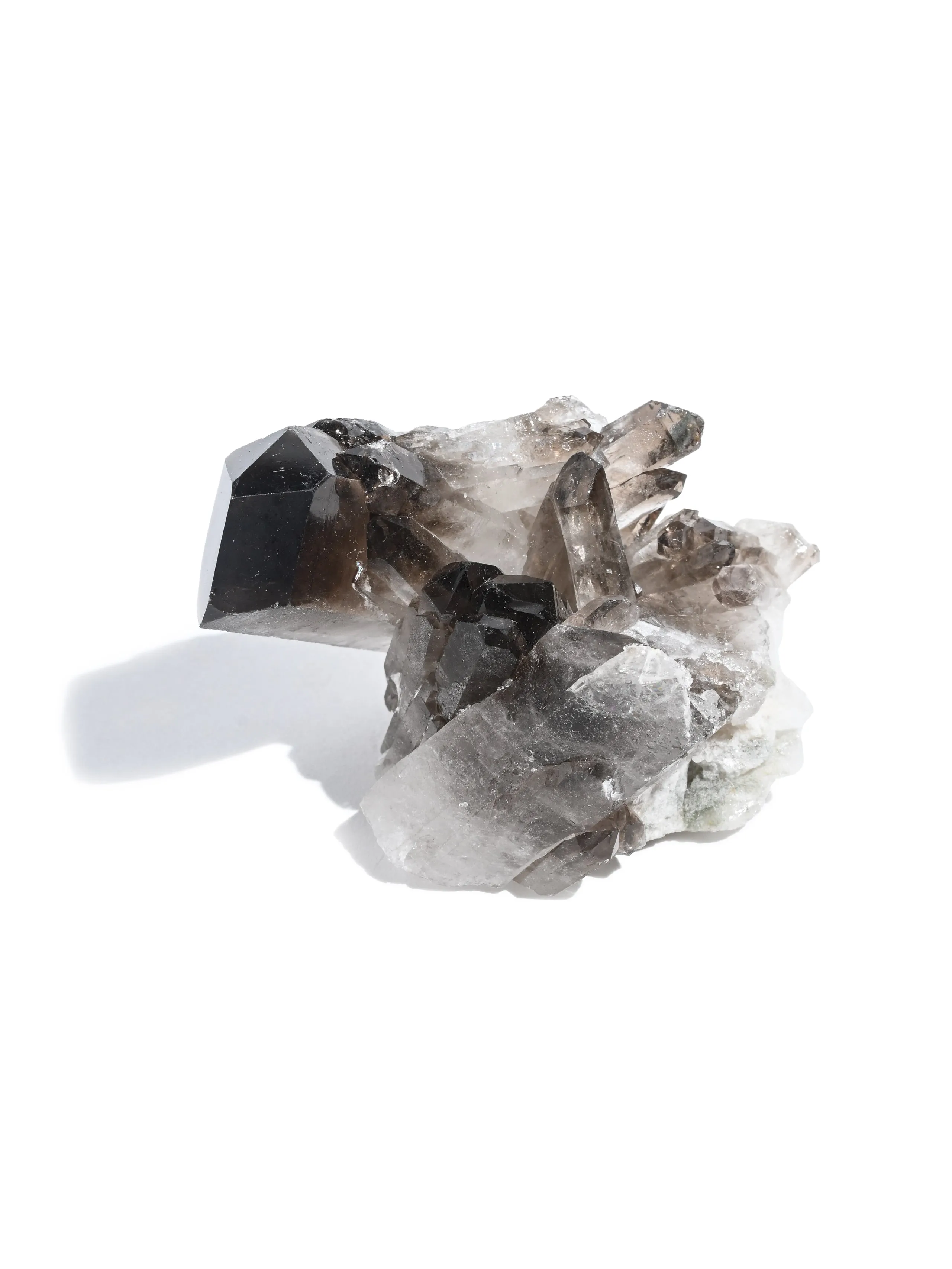 Smoky Quartz Cluster