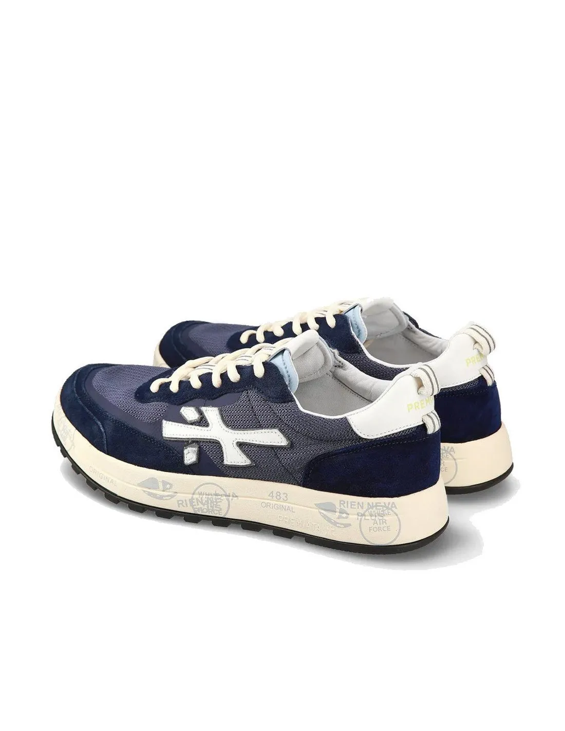 Sneakers Premiata uomo Nous 6658 blu