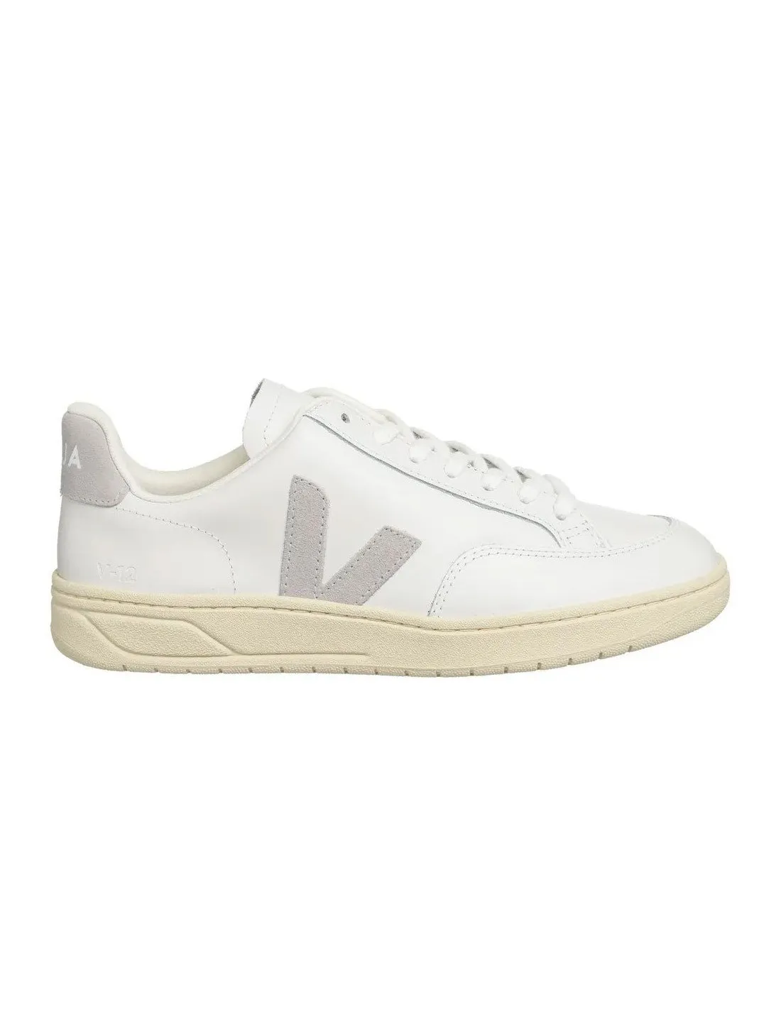 Sneakers Veja uomo XD0203 V12 leather bianco light grey