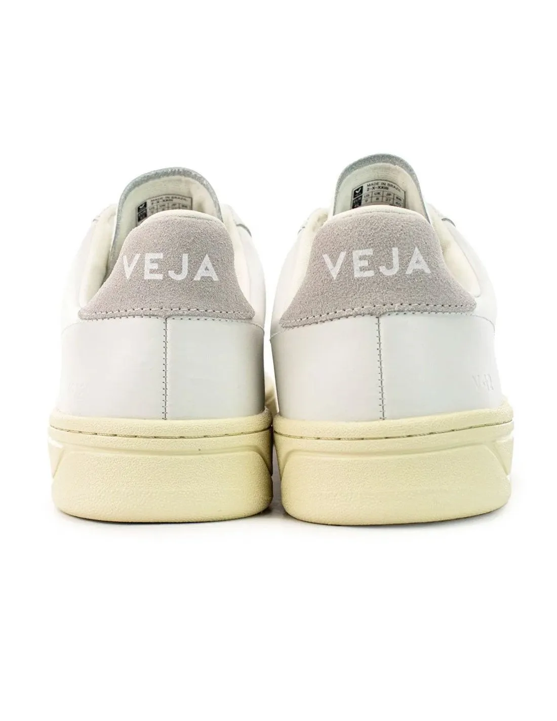 Sneakers Veja uomo XD0203 V12 leather bianco light grey