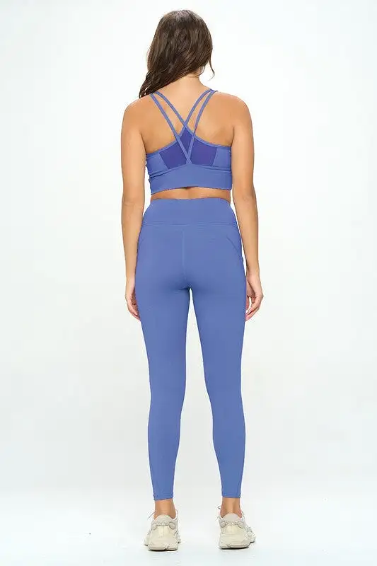 Solid Color Activewear Set