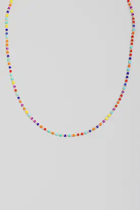 Square Beaded Necklace