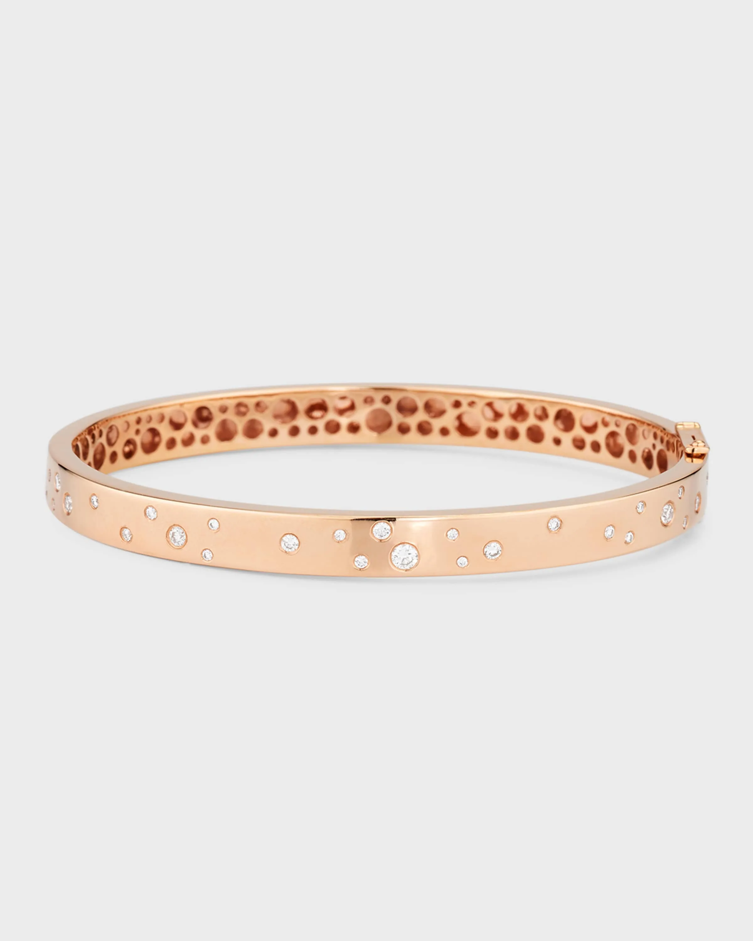 Stardust 18K Gold Constellation Bangle Bracelet with Diamonds