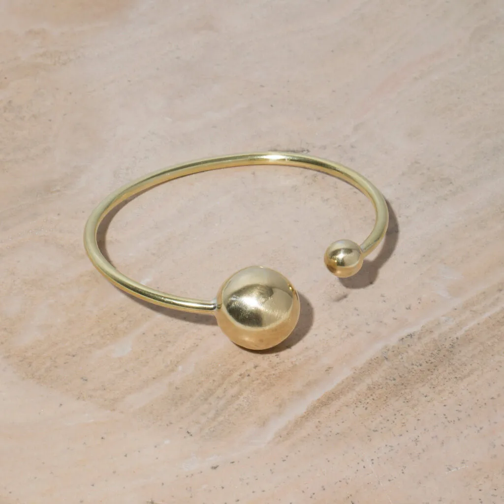 Strength Adjustable Bangle - Brass