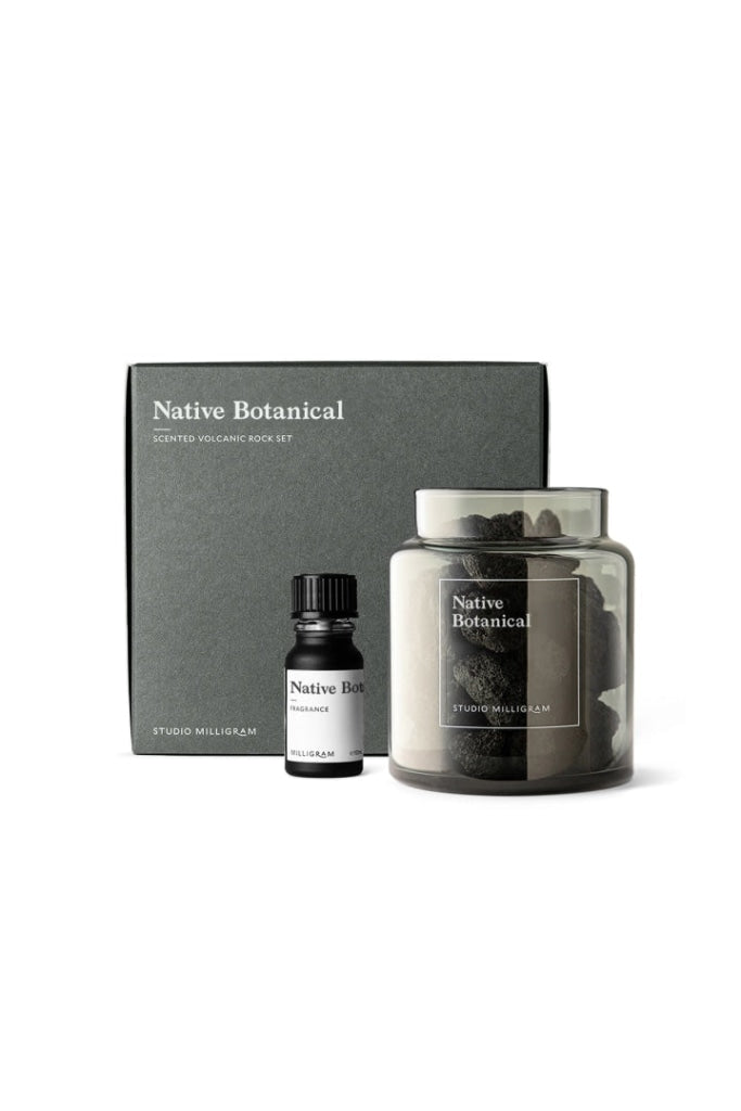 Studio Milligram - Scented Volcanic Rock Set - Native Botanical