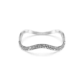 Swarovski Rhodium Sublima Bangle