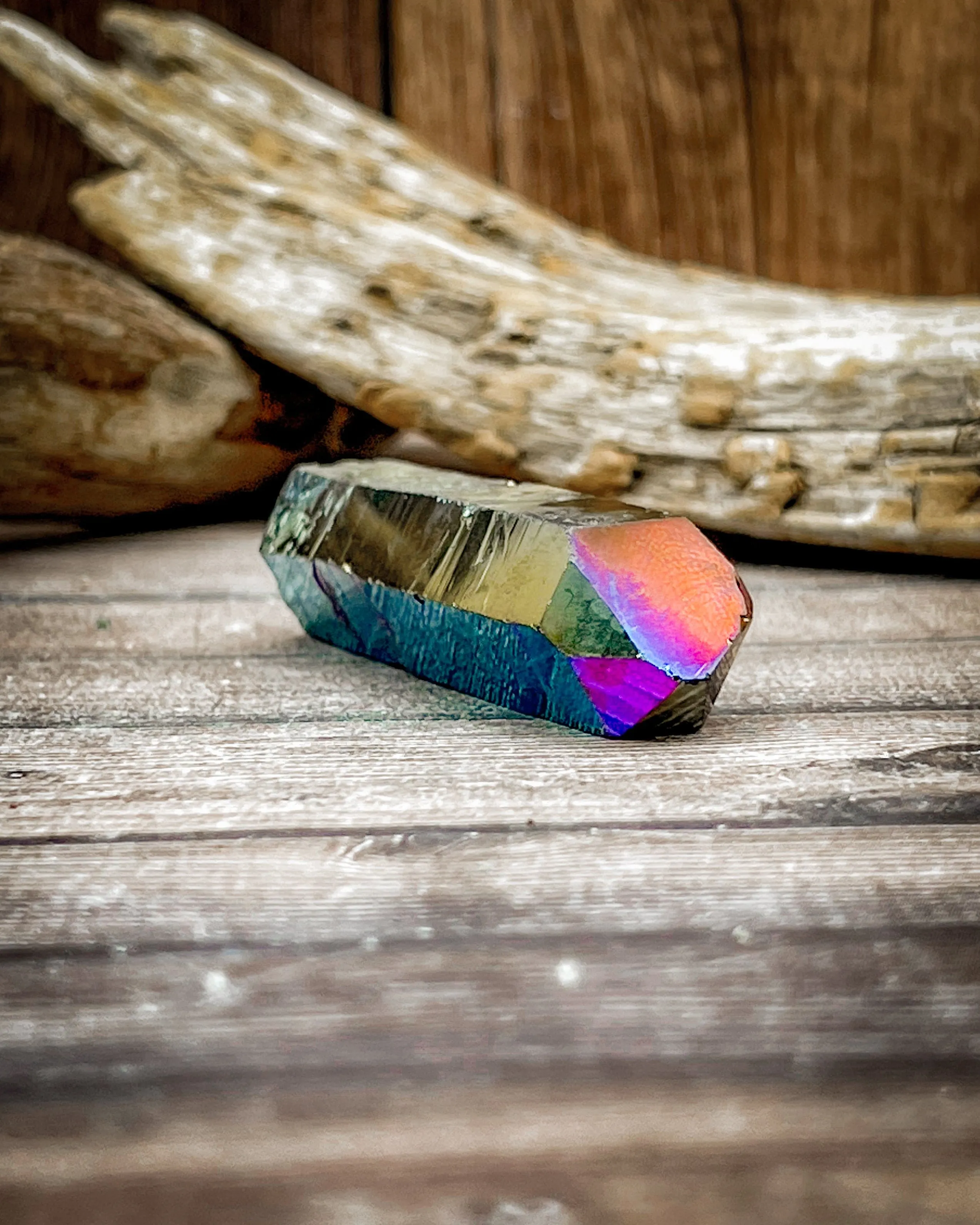 Titanium Aura Quartz Point, 15g