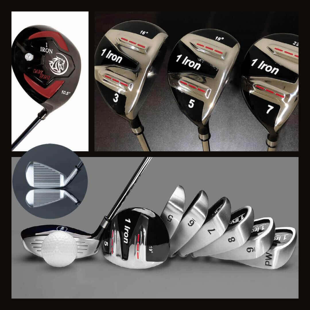 Used/Demo 1 Iron Woods and Irons Combo Sets - 30% OFF SALE!